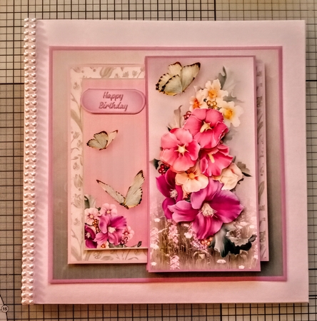 Summer Flowers - Stacked Layers Card Mini Kit by Jackie Odonnell