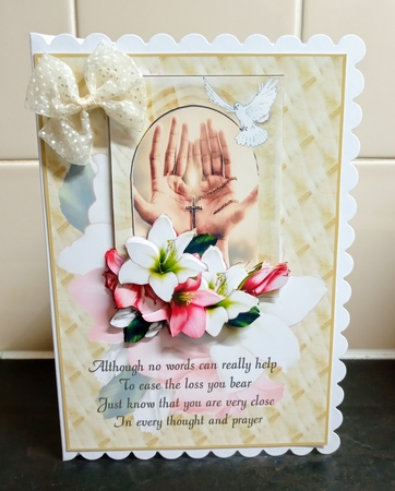 Praying hands by Jackie Odonnell