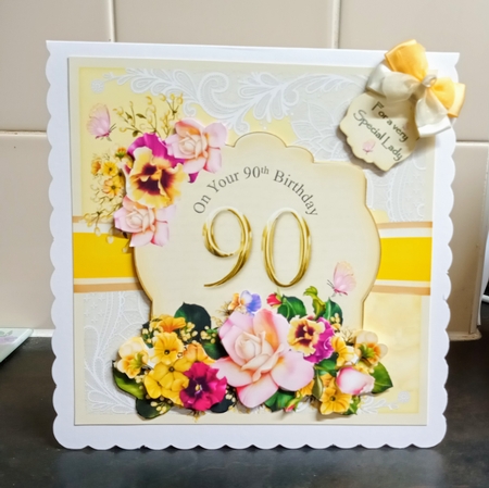 90th Birthday Female by Jackie Odonnell