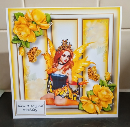 Fabulous Fairy - Yellow by Jackie Odonnell