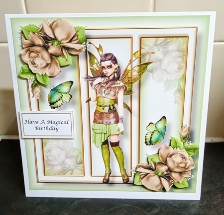 Fabulous Fairy - Forest Green by Jackie Odonnell