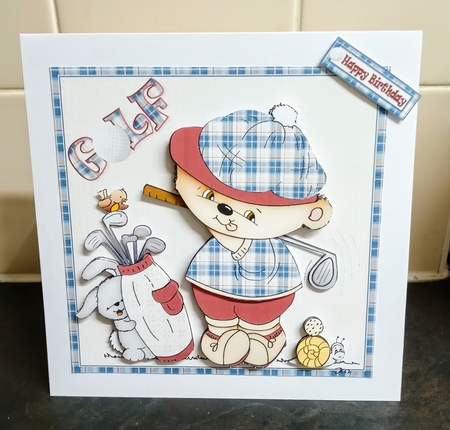 8x8 snail tee golf mini kit by Jackie Odonnell
