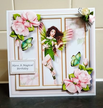 Fabulous Fairy - Dusky Rose by Jackie Odonnell