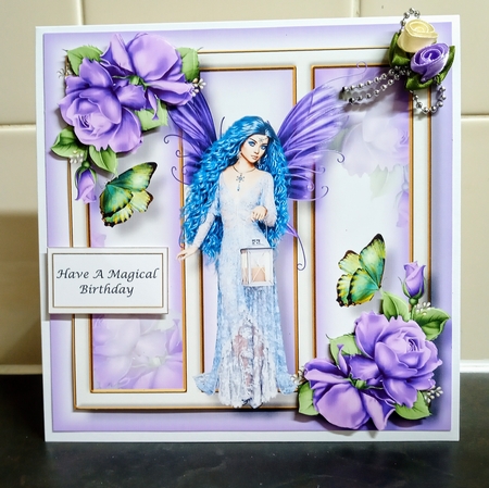 Fabulous Fairy - Pretty Purple by Jackie Odonnell