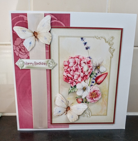 Mixed flowers 5x7 by Jackie Odonnell