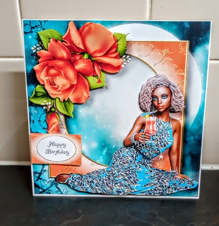 Summer Beauty square - Kathleen by Jackie Odonnell