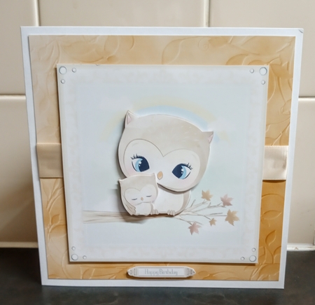 Owls topper by Jackie Odonnell