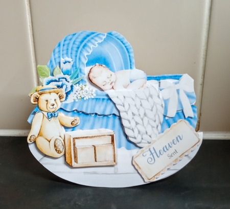 Rock-A-Bye Lullaby #2 Rocker Card Kit by Jackie Odonnell