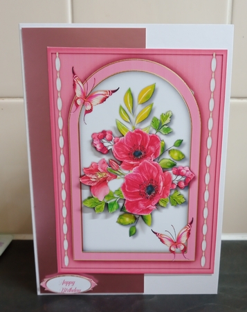 Beautiful Anemones and Pearls by Jackie Odonnell