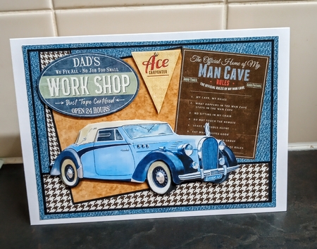 Dads Workshop Mini Kit by Jackie Odonnell