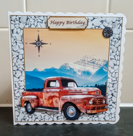 Dads Old Truck 1 by Jackie Odonnell