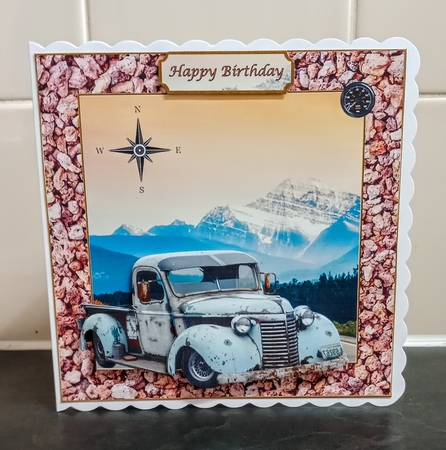Dads Old Truck 2 by Jackie Odonnell