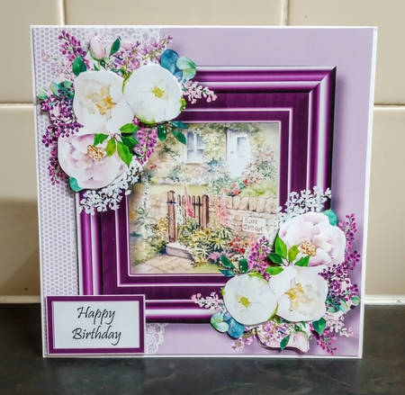 Lush Blooms At The Rose Cottage by Jackie Odonnell