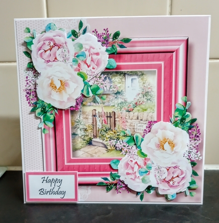 Lush Blooms At The Rose Cottage 2 by Jackie Odonnell