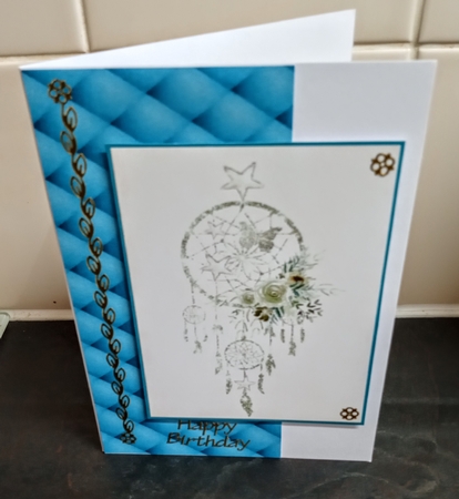 4 Floral dream catcher toppers 2 by Jackie Odonnell