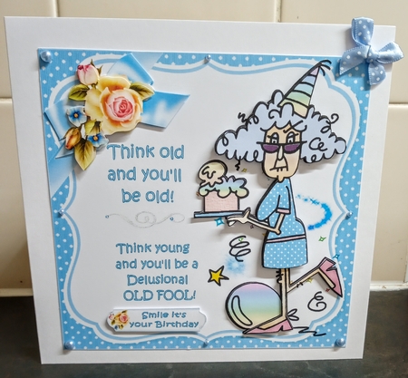 8x8 Stella about feeling young mini kit by Jackie Odonnell