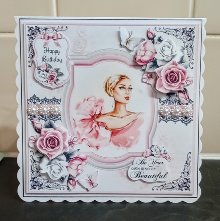 Be Your Own Kind Of Beautiful Mini Page Kit  by Jackie Odonnell
