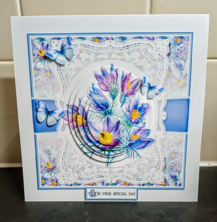 Lace and Floral 5 by Jackie Odonnell