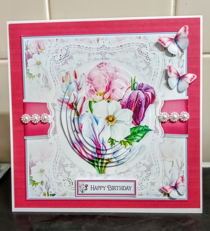 Lace and Floral Bumper Kit by Jackie Odonnell