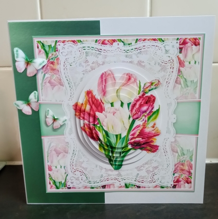 Lace and Floral Bumper Kit by Jackie Odonnell