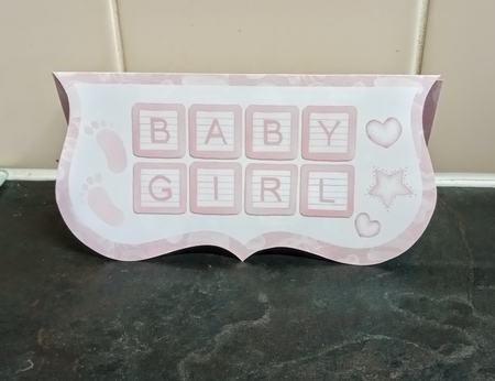 Baby Girl Money Wallet by Jackie Odonnell