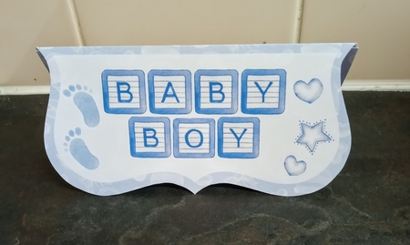 Baby Boy Money Wallet by Jackie Odonnell