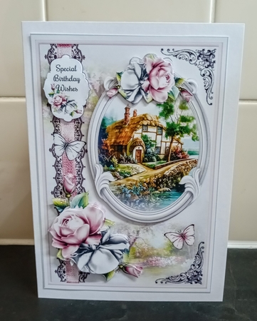 Bumper Kit Of 4 Cottage View Mini Page Kits by Jackie Odonnell
