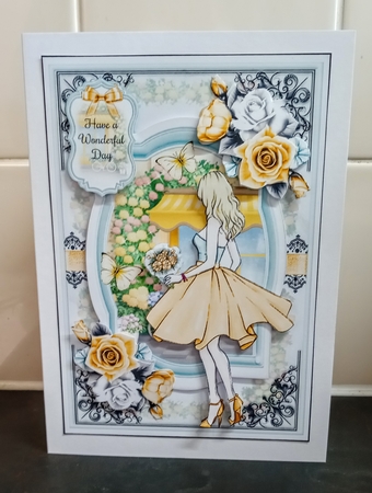 A Visit To The Florist 02 Mini Page Kit  by Jackie Odonnell