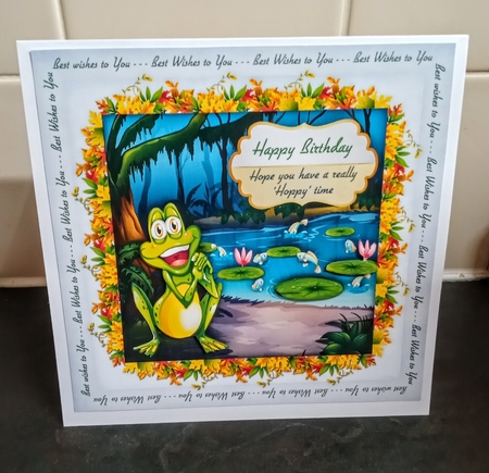 Froggy Greetings by Jackie Odonnell