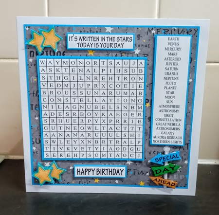 WORD SEARCH, OUTER SPACE by Jackie Odonnell