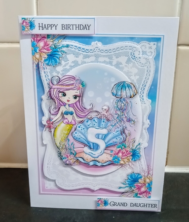 Mermaid and Lace Bumper Kit by Jackie Odonnell