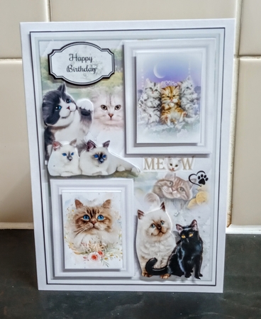 Purrfect Friends 02 Mini Page Kit  by Jackie Odonnell