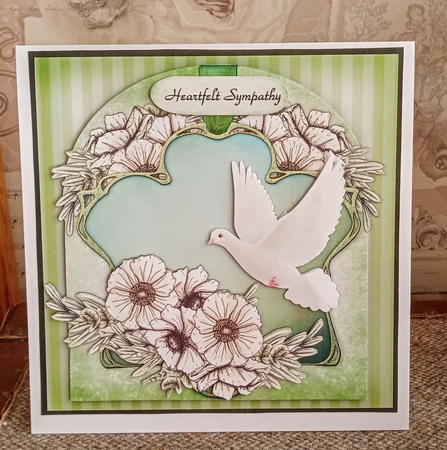 Sympathy Dove  Mini Kit by Jackie Odonnell