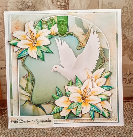 Sympathy Lillies Mini Kit by Jackie Odonnell