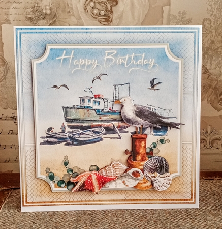 Fishing Boats Birthday Mini Kit by Jackie Odonnell