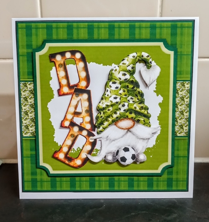 Dad Football / Soccer Gnome Mini Kit by Jackie Odonnell