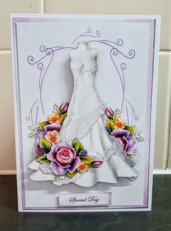 Beautiful Dress & Roses Mini Kit by Jackie Odonnell