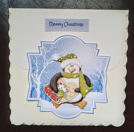 Happy penguins toppers by Jackie Odonnell
