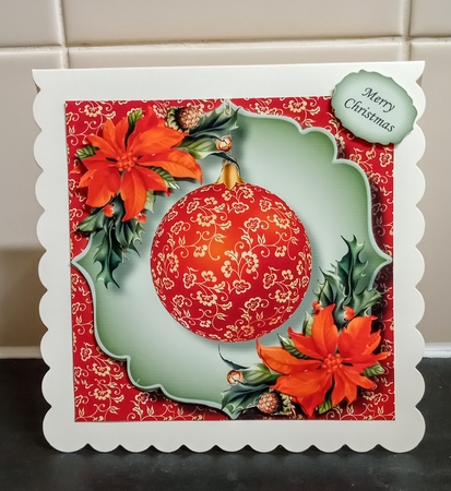 The Gold Floral Bauble Bumper Kit by Jackie Odonnell