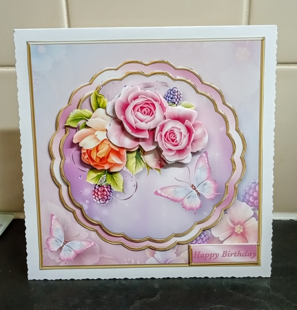 Enchanted Roses - Stacked Layers Card Mini Kit by Jackie Odonnell