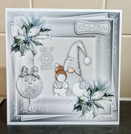 Gnome For Christmas Mini Kit#11 by Jackie Odonnell