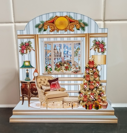 Christmas Room 05 Shaped Mini Page Kit by Jackie Odonnell