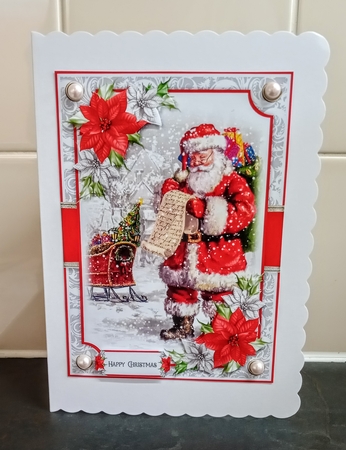 Poinsettia 7x5 Bumper Kit by Jackie Odonnell