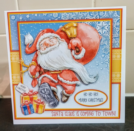 Santa Claus is Coming to Town Mini Kit by Jackie Odonnell