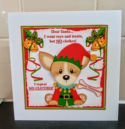 6x6 Dressed for Christmas by Jackie Odonnell