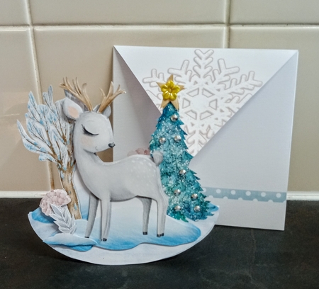 Arctic Frost 1 Rocker Card Mini Kit by Jackie Odonnell
