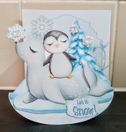 Arctic Frost 4 Rocker Card Mini Kit by Jackie Odonnell