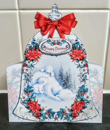 Watercolour Christmas Bells - Bumper Shaped Mini Page Kits 2 by Jackie Odonnell