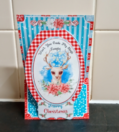 Woodland Winter 2 - Upright Z-fold Card Mini Kit by Jackie Odonnell