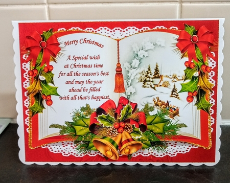 Open book church scene mini kit by Jackie Odonnell